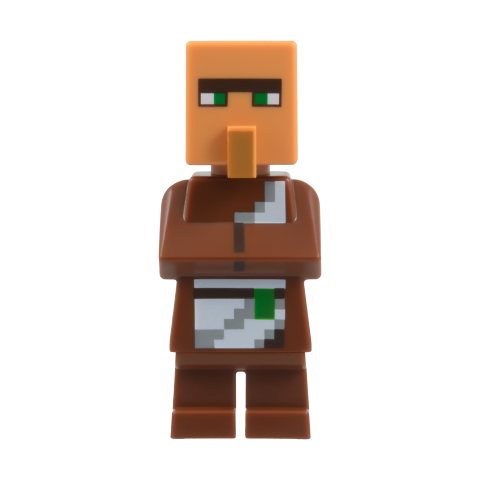 Minifigurka LEGO Villager Librarian (Minecraft)