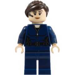 Minifigurka LEGO Maria Hill, Dark Blue Outfit