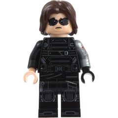 Minifigurka LEGO Winter Soldier, Black Eyes