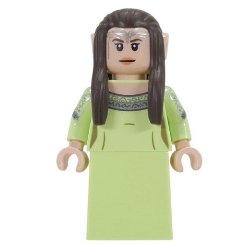 Minifigurka LEGO Arwen, Yellowish Green Dress
