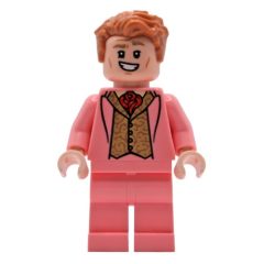 Minifigurka LEGO Professor Gilderoy Lockhart, Warm Pink Outfit