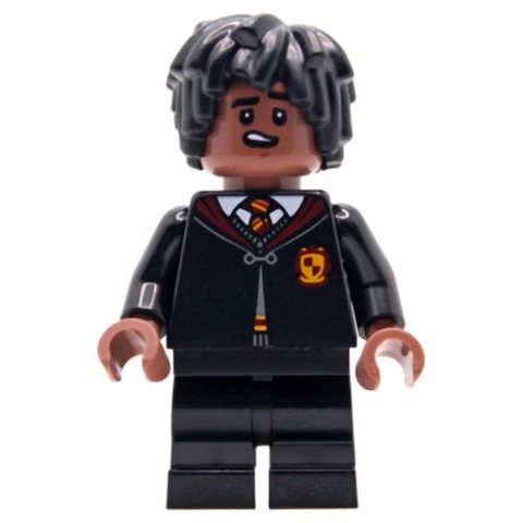 Minifigurka LEGO Lee Jordan, Medium Brown