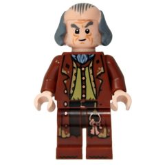 Minifigurka LEGO Argus Filch, Bald Top, Reddish Brown Jacket