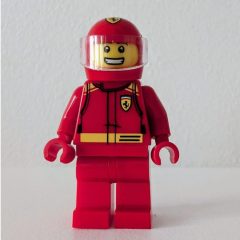 Minifigurka LEGO Race Driver, Ferrari, Helmet