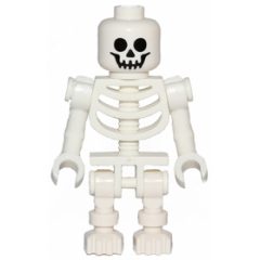 Minifigurka LEGO Skeleton, 28621 Head