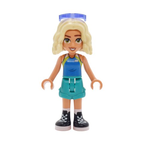 Minifigurka LEGO Nova, Blue Top, Dark Turquoise Shorts, Sunglasses
