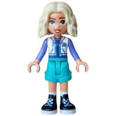 Minifigurka LEGO Nova, White Jacket, Dark Turquoise Shorts