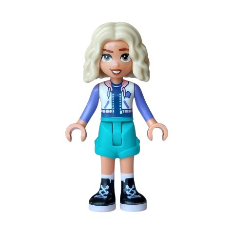 Minifigurka LEGO Nova, White Jacket, Dark Turquoise Shorts
