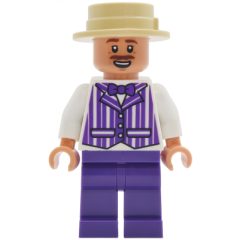 Minifigurka LEGO Dapper Dans Quartet Member, Dark Purple Suit
