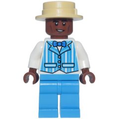 Minifigurka LEGO Dapper Dans Quartet Member, Dark Azure Suit