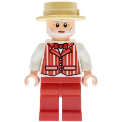 Minifigurka LEGO Dapper Dans Quartet Member, Red Suit