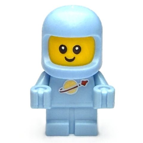 Minifigurka LEGO Classic Space Baby, Bright Light Blue