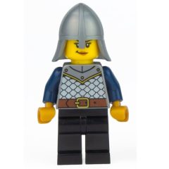 Minifigurka LEGO Griffin Knight, Female, Dark Blue Arms