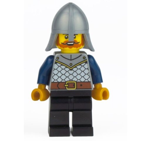 Minifigurka LEGO Griffin Knight, Male, Dark Blue Arms
