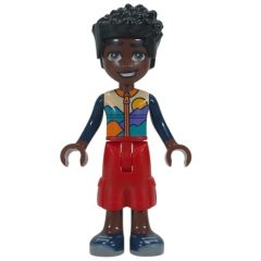 Minifigurka LEGO Zac, Bright Light Yellow Jacket, Red Pants