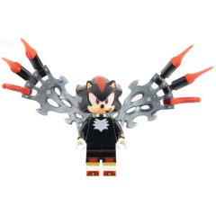 Minifigurka LEGO Shadow the Hedgehog, Open Mouth Smile