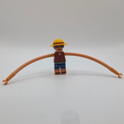 Minifigurka LEGO Monkey D. Luffy, Long Arms, Hat