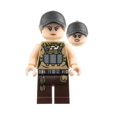 Minifigurka LEGO Zora Bennett, Hat
