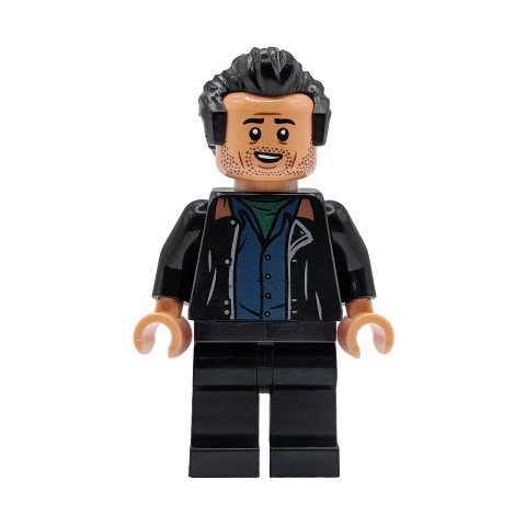 Minifigurka LEGO Ian Malcolm, Dark Blue Undershirt