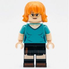 Minifigurka LEGO Nami, Dark Turquoise Shirt