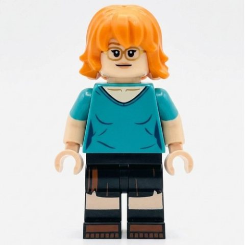 Minifigurka LEGO Nami, Dark Turquoise Shirt
