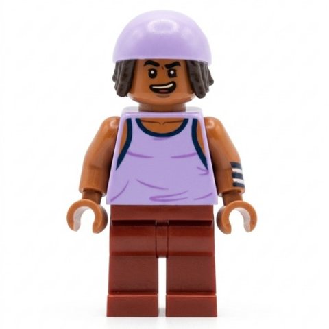 Minifigurka LEGO Usopp, Lavender Outift