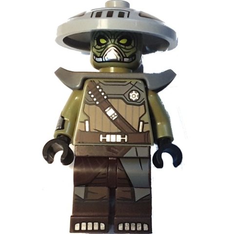Minifigurka LEGO Embo, Olive Green