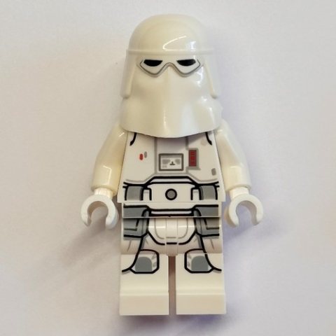 Minifigurka LEGO Snowtrooper, White Hips, Printed Legs, White Hands (Warm Tan Head)