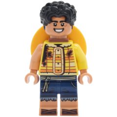 Minifigurka LEGO Monkey D. Luffy, Neck Bracket, Yellow Shirt