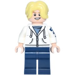 Minifigurka LEGO Sanji, White Hoodie