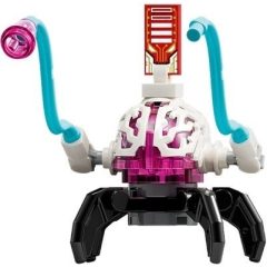 Minifigurka LEGO Cyber Brain Spider, Medium Azure Appendages. 4 Legs