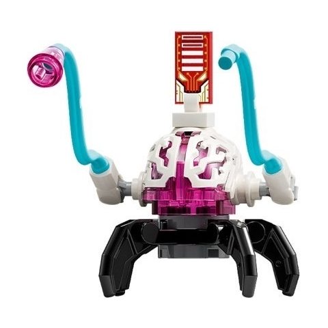 Minifigurka LEGO Cyber Brain Spider, Medium Azure Appendages. 4 Legs