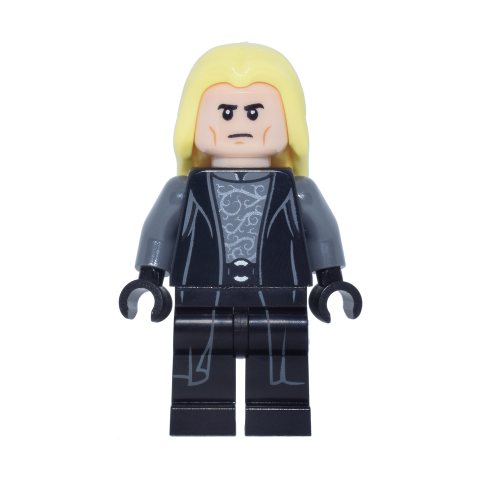 Minifigurka LEGO Lucius Malfoy, Black Death Eater Suit