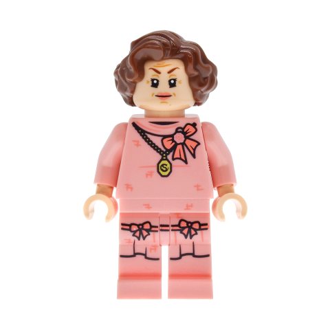 Minifigurka LEGO Dolores Umbridge, Warm Pink Outfit