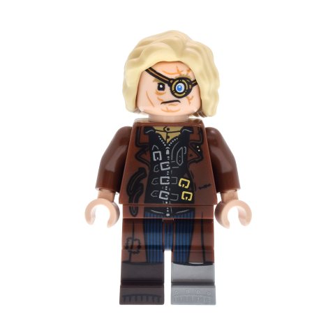 Minifigurka LEGO Alastor Mad-Eye Moody, Odd Legs, Dark Brown Suit