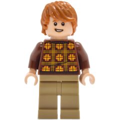 Minifigurka LEGO Ron Weasley, Reddish Brown Sweater