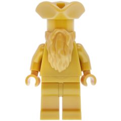 Minifigurka LEGO Gold Statue, Tricorn