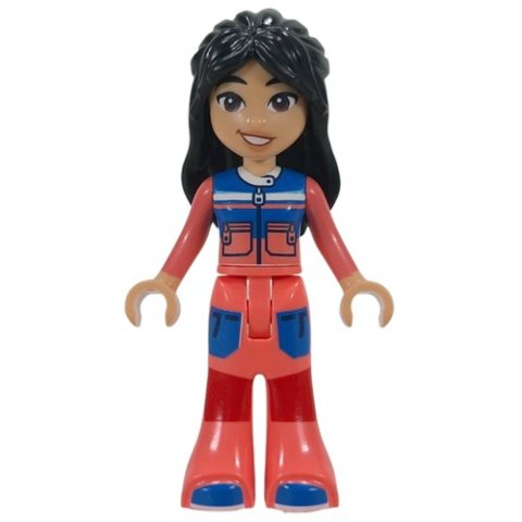 Minifigurka LEGO Liann, Winter Outfit