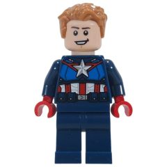 Minifigurka LEGO Captain America, Hair